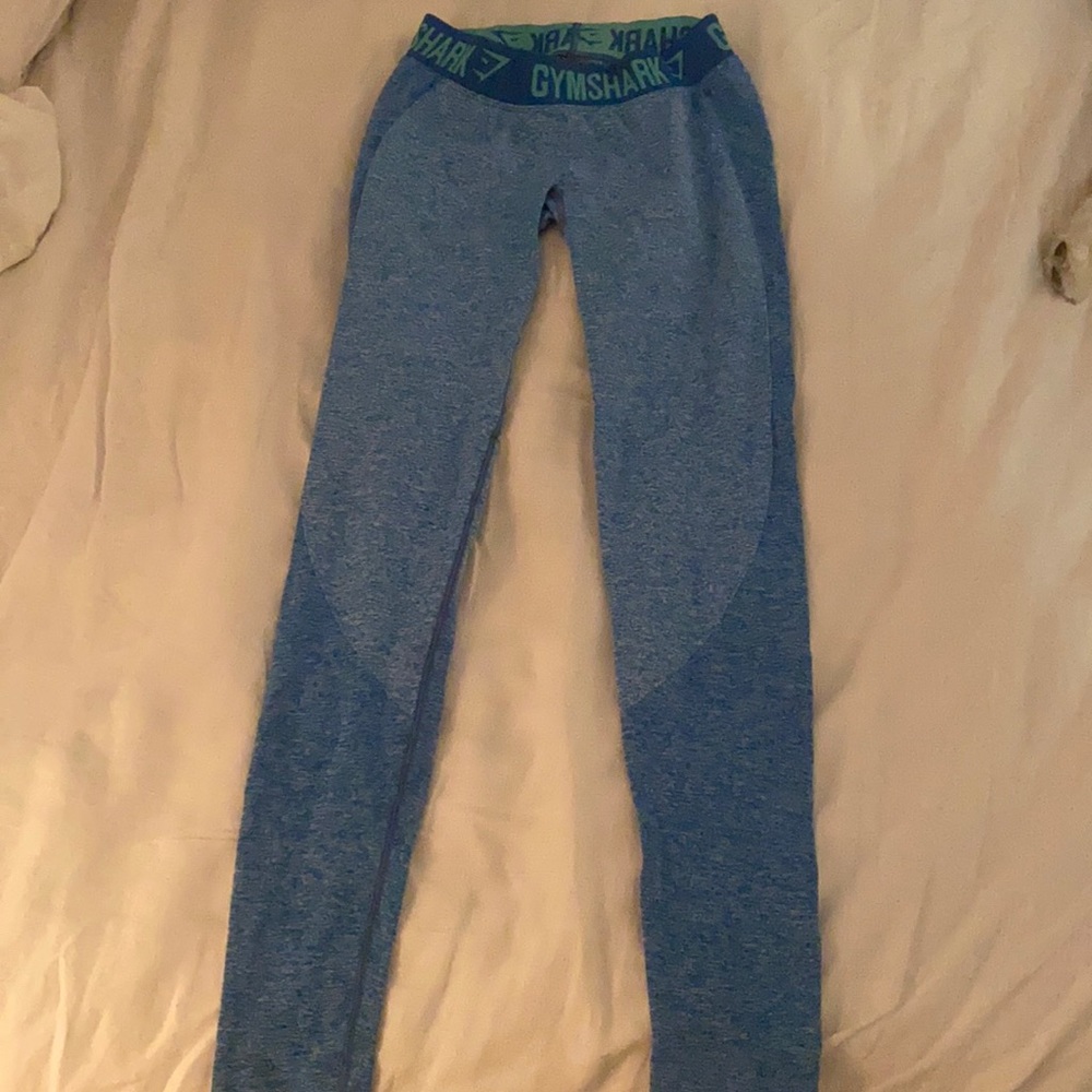 Gymshark flex leggings in blue